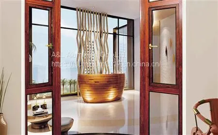 ALUMINUM WINDOWS 55 THERMAL-BREAK WITHIN POUR OPEN WINDOW SERIES photo-2