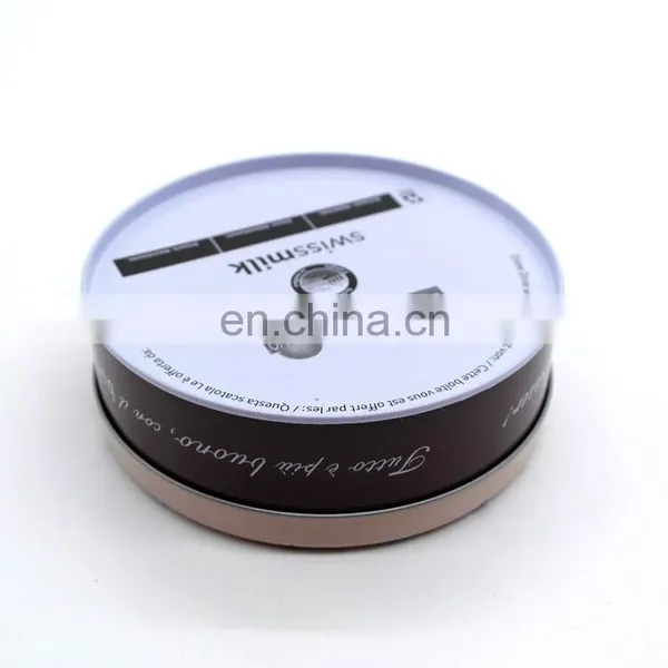 Direct Factory Christmas Round Gift Tin Box Wholesale photo-3