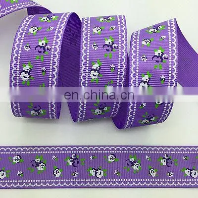 Daiyuan 16mm Wide Printed Grosgrain Ribbon DIY Bow photo-5