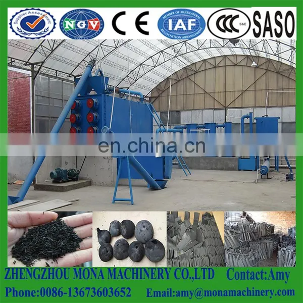 2018 Smokeless Continuous Rice Husk Carbon Furnace/sawdust Charring Kiln for Sale photo-4