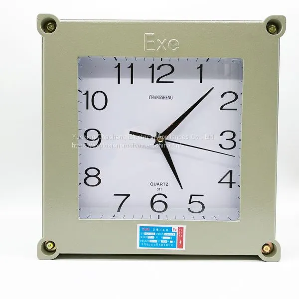 Explosion proof quartz clock Explosion-proof wall clock The needle explosion-proof electronic clock BKK