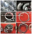 Dust Collection Pressed Flange Bends for Dust Extraction System