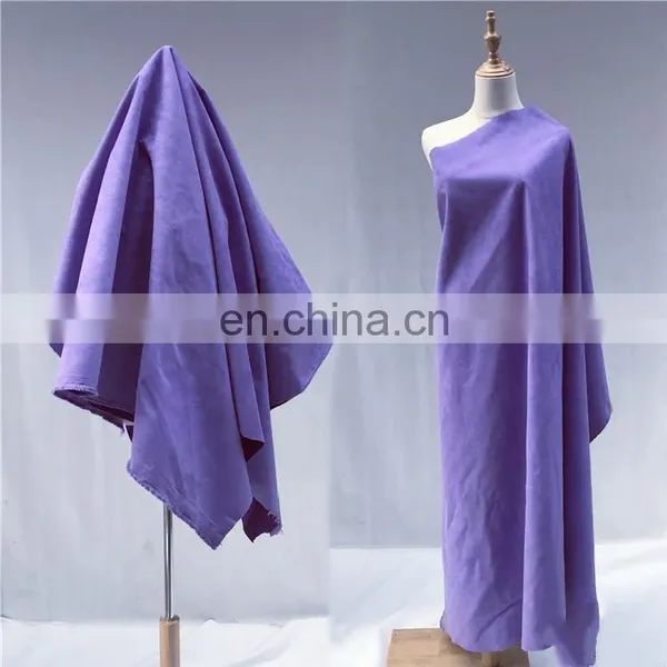 China Manufacture Polyester Suede Fabric for Garment and Jacket photo-3