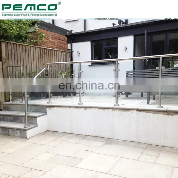 Factory Direct Sale Stand Mounted Balcony Design Stainless Steel Railing photo-6