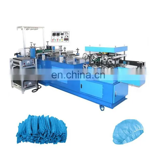 Automatic Hospital Polypropylene Surgical Doctor and Nurse Hat Making Machine photo-2