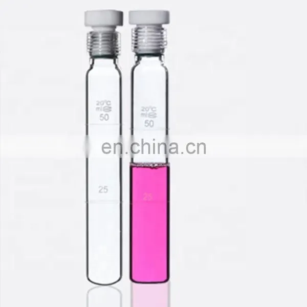 Boro Glass Colorimetic Tube for Lab With Stopper photo-3