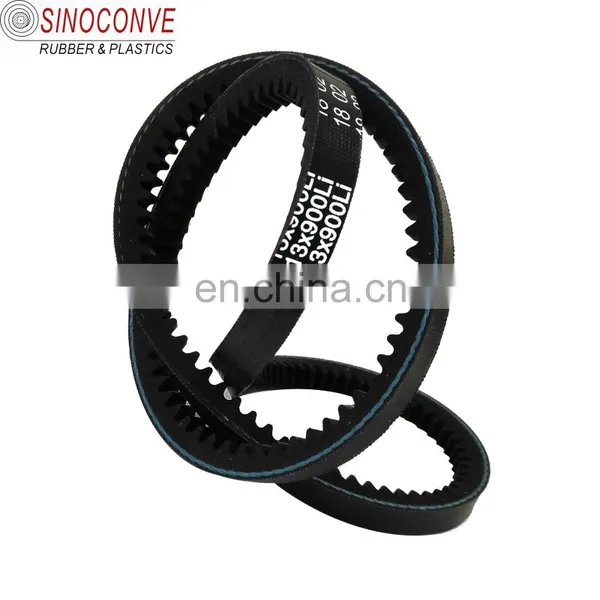 Клинковая ремень с зубчатым краем Wedge Raw Edge Cogged belt