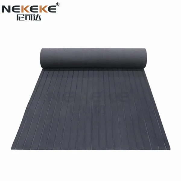 NEKEKE EVA Foam Sheet Deck Pad Cheap Outdoor Decking Black + Black Stripe photo-4