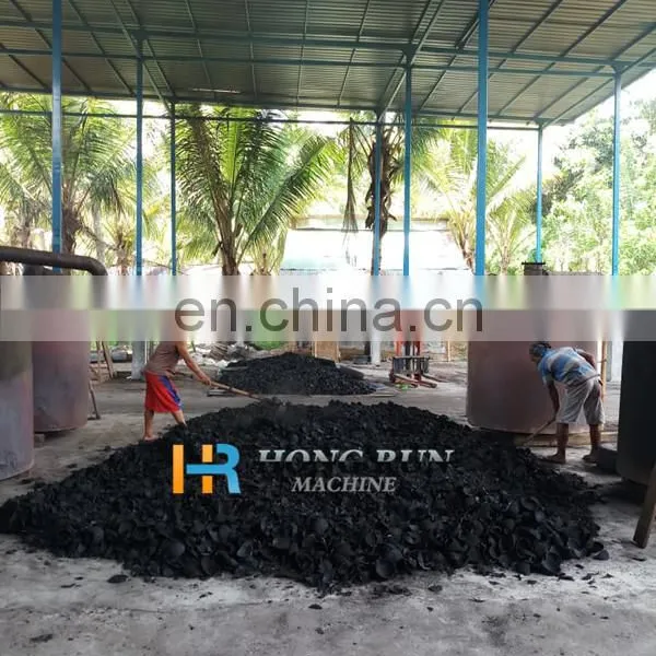 High-efficiency Coconut Shell Continuous Rotary Carbonization Furnace for Briquette Charcoal photo-5