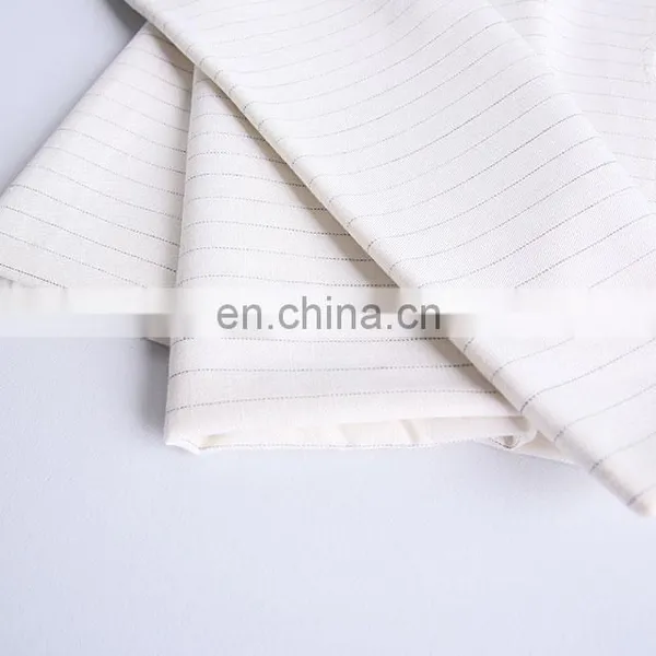 Wear Resisting Yarn Dyed Fabric Breathable Polyester Rayon Blend Spandex Fabric Skirt Fabric