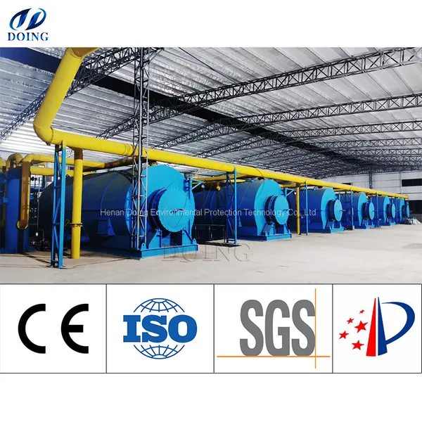 Big Production Capaicty 20-50+TPD Waste Tire Pyrolysis Plant For Sale photo-2