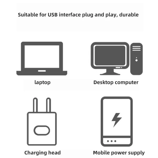 2022 New USB Plug Lamp Mobile Power Charging USB Small Book Lamps LED Eye Protection Reading Light Small Round Light Night Light photo-5
