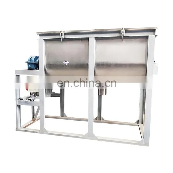 Spice Powder Horizontal Ribbon Blender Mixer Machine Washing Powder Mixer Machine photo-5