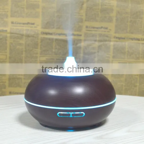 High Quality Ultrasonic Wood Grain Oil Diffuser Air Purifier With Humidifier photo-5
