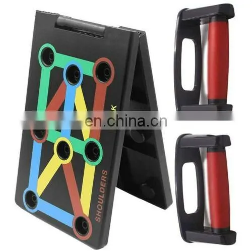 Push Up Rack Board Stand Table for Pushups Workout Fitness photo-2