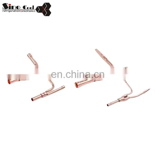 Daikin Gree Disperse Pipe Copper Reducer Fitting Air Conditioning Parts Copper Reducing Tee photo-5