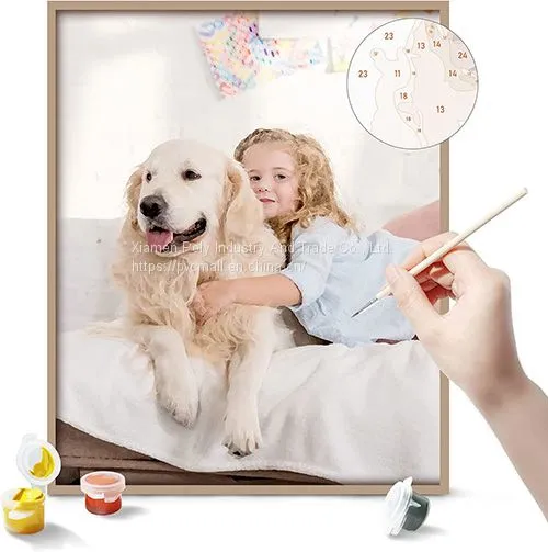 DIY Digital Painting Kits Customize Hand-made Oil Paintings photo-3