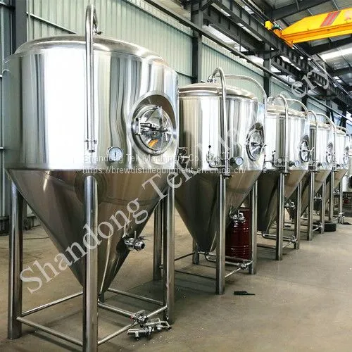 Stainless Steel Cooling Jacketed Insulated isobaric 2000L Beer Fermenter