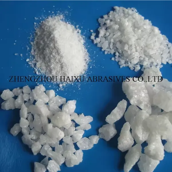 White Corundum Sand Price White Fused Alumina Refractory Material Fused Aluminum Oxide for Sale photo-5