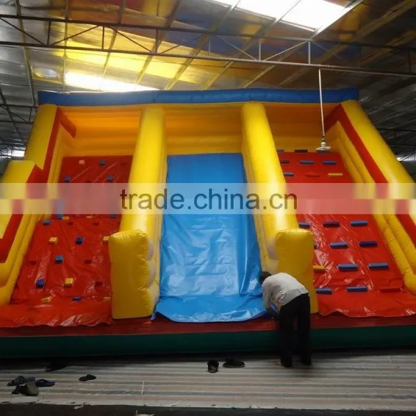 2015 Newest Largest PVC Trapualin Inflatable Water Slides for USA Market