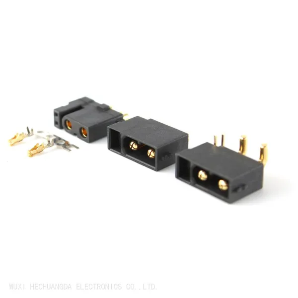 Amass Power Connector With 2 Signal Pins 10A 20A XT30(2+2)-F XT30(2+2)PB/PW-M RC Connector photo-2