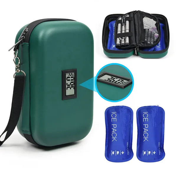 Refrigerated Medicine Travel Cooling Bag for Insulin Pen and Diabetic Supplies