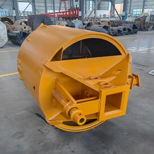 Earth Auger Drill Pile for Foundation Construction Cutter Teeth Drilling Rig Bucket photo-3