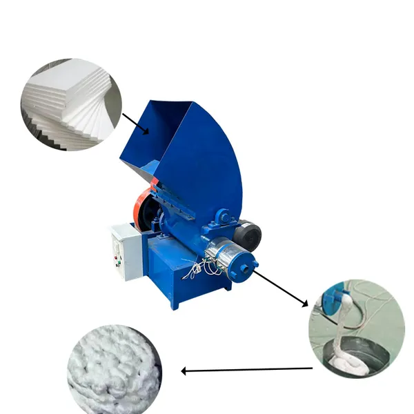 Industrial Hot Sale Polystyrene Foam Cutting Melter Recycling Eps Foam Block Machine photo-4