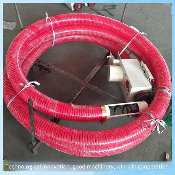 Vehicle-mounted Two-phase Electric Hose Grain Suction Machine, Electric Auger Grain Elevator for Climbing Slopes, and Bulk Ash Tanker Suction Machine photo-4