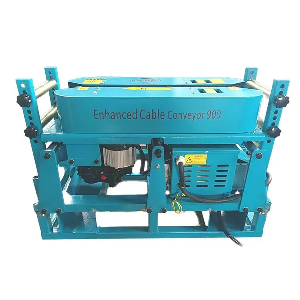 Intelligent Remote Control Cable Feeder with Pallet - Variable Speed Underground Cable Puller Machine for Power Construction
