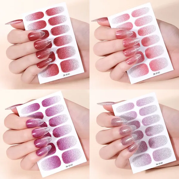 Double-Sided Nail Adhesive Tabs for False Nails and UV Gel Manicure Applications