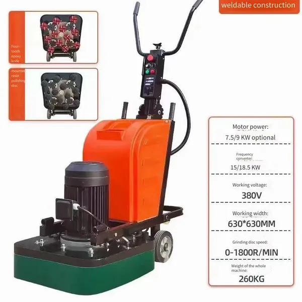 Rental of Qingbi 12-head Q850 Concrete Floor Grinder With Sensitive Remote Control photo-5