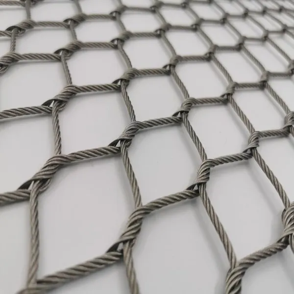 Flexible Stainless Steel Wire Rope Mesh SS316 for Bird Proof Net and Zoo Fence photo-5