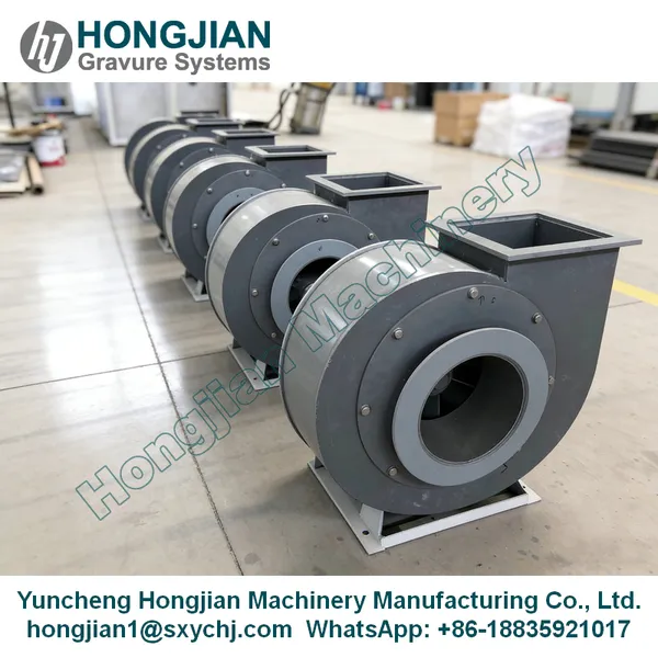 Exhaust Fan Draft Fan Blower for Gravure Cylinder Plating Machine Plating Tank