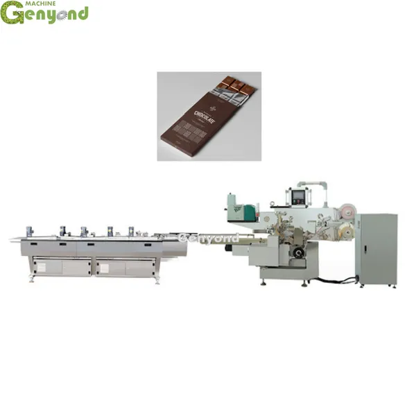 Genyond Automatic Chocolate Fold Wrap Packing Machine photo-6