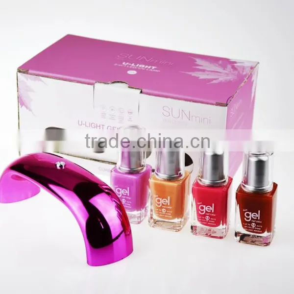 Customized as Gift!super Design Art Kit Tool 9w uv Led Lamp Nail Dryer photo-4