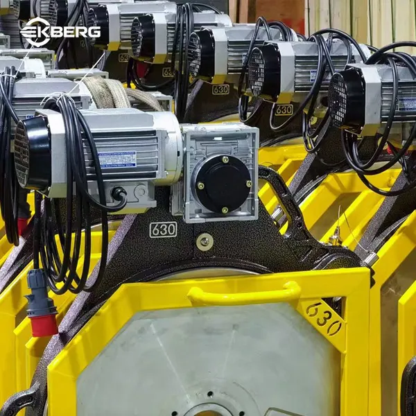 630mm Hydraulic Semi Automatic PE Pipe Butt Fusion Welding Machine photo-3