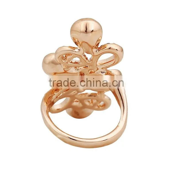 24k Gold Arab Gold Jewelri Multi Color Stone Ring photo-3