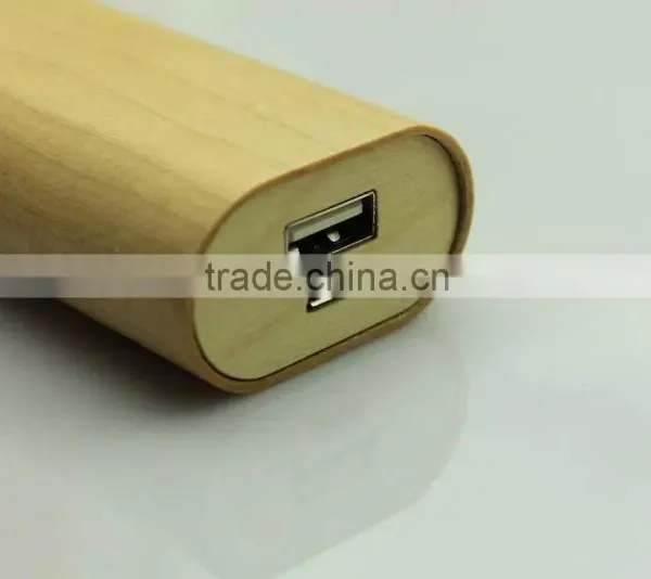 4400mah Wooden Power Bank photo-2
