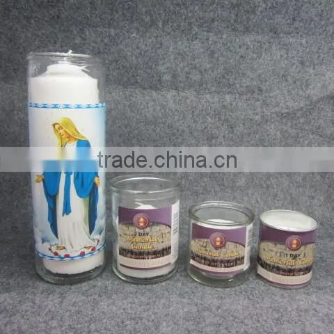 One Day/ Two Days/ Seven Days Glass Candle on Sale photo-2