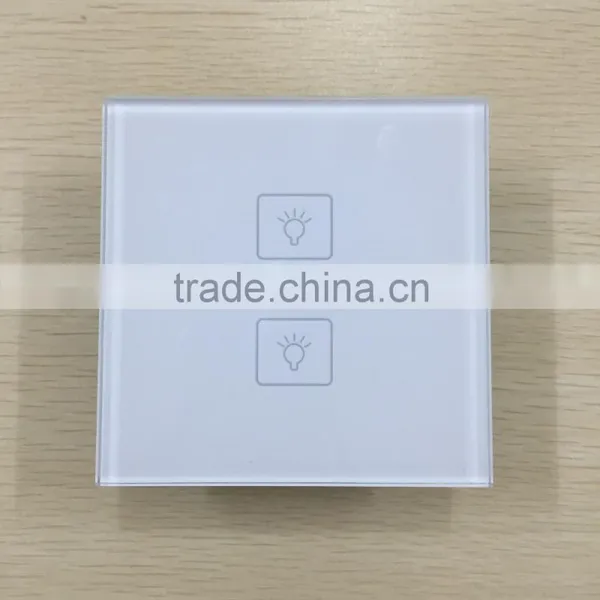 Wifi Touch Light Switch, 2 Gang Touch Light Switch