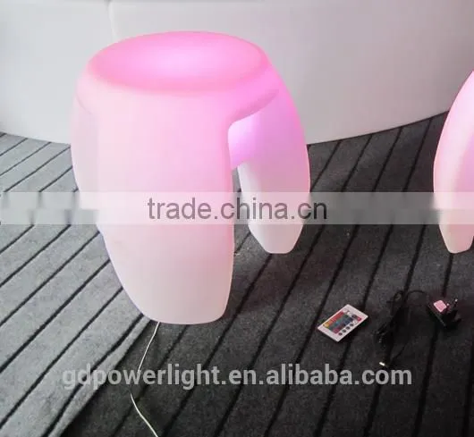 New PE Plastic Stool With LED Lights and Remote Control YXF-4340 photo-3