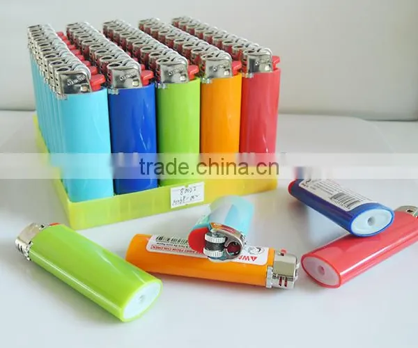 Good Quality ISO9994 Certificate Plastic Cigarette Disposable Maxi Bic Lighter photo-3