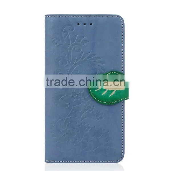 Minandio High Quality Leather Case Best Design Leather Phone Case With Leather Flip Cover Case For IPhone 6 photo-2