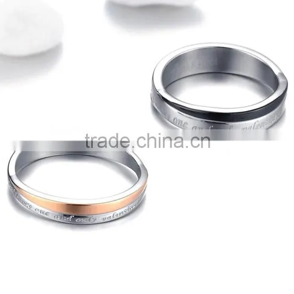 2015 Jewelry From China Titanium Jewellry Couple Jewelry Wedding Rings photo-6