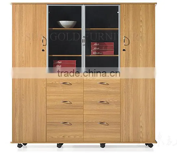 Wooden Office Cabinet Combination Bookcases and Book Cabinet (SZ-FCB334) photo-5
