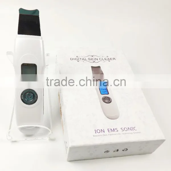 Portable Rechargeable Home Use Ultrasonic Skin Scrubber photo-4