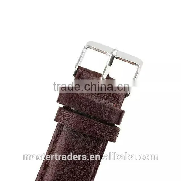 Cheap First Cow Genuine Leather Watch Band Wrist Strap For 42MM Apple Watch MT-3567 photo-3