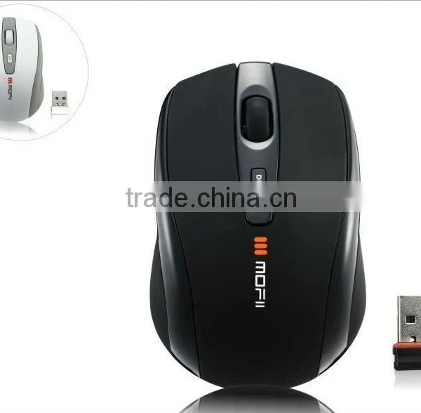 2.4g RF Computer Black Colour Optical Wireless Laser Mouse