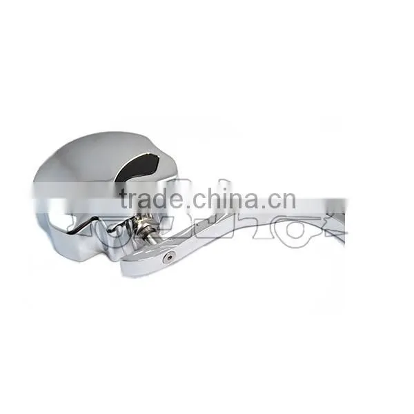 BJ-RM-354 Hot Sale Skull Aluminum Chrome Motorbike Mirror for Harley photo-3